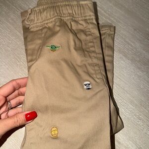 Kids Tan Star Wars Themed Bottoms